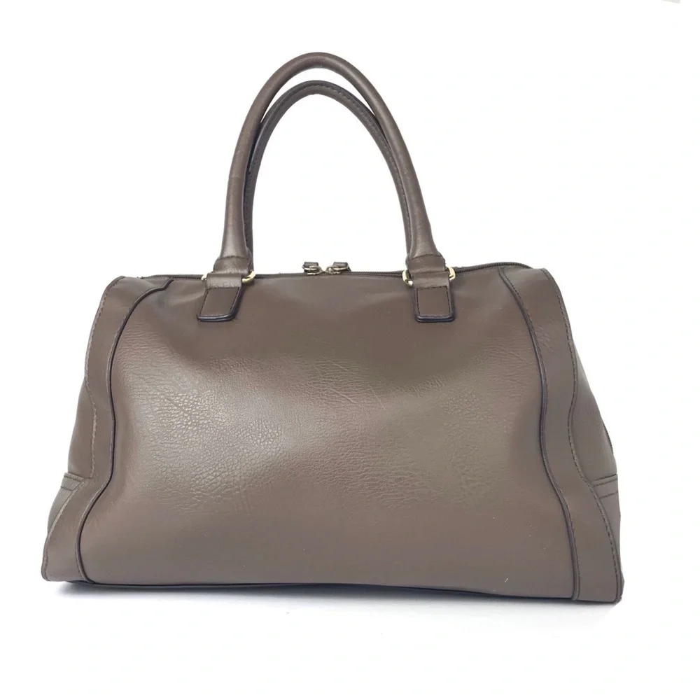 Brown‎ Laser Cut Satchel Bag